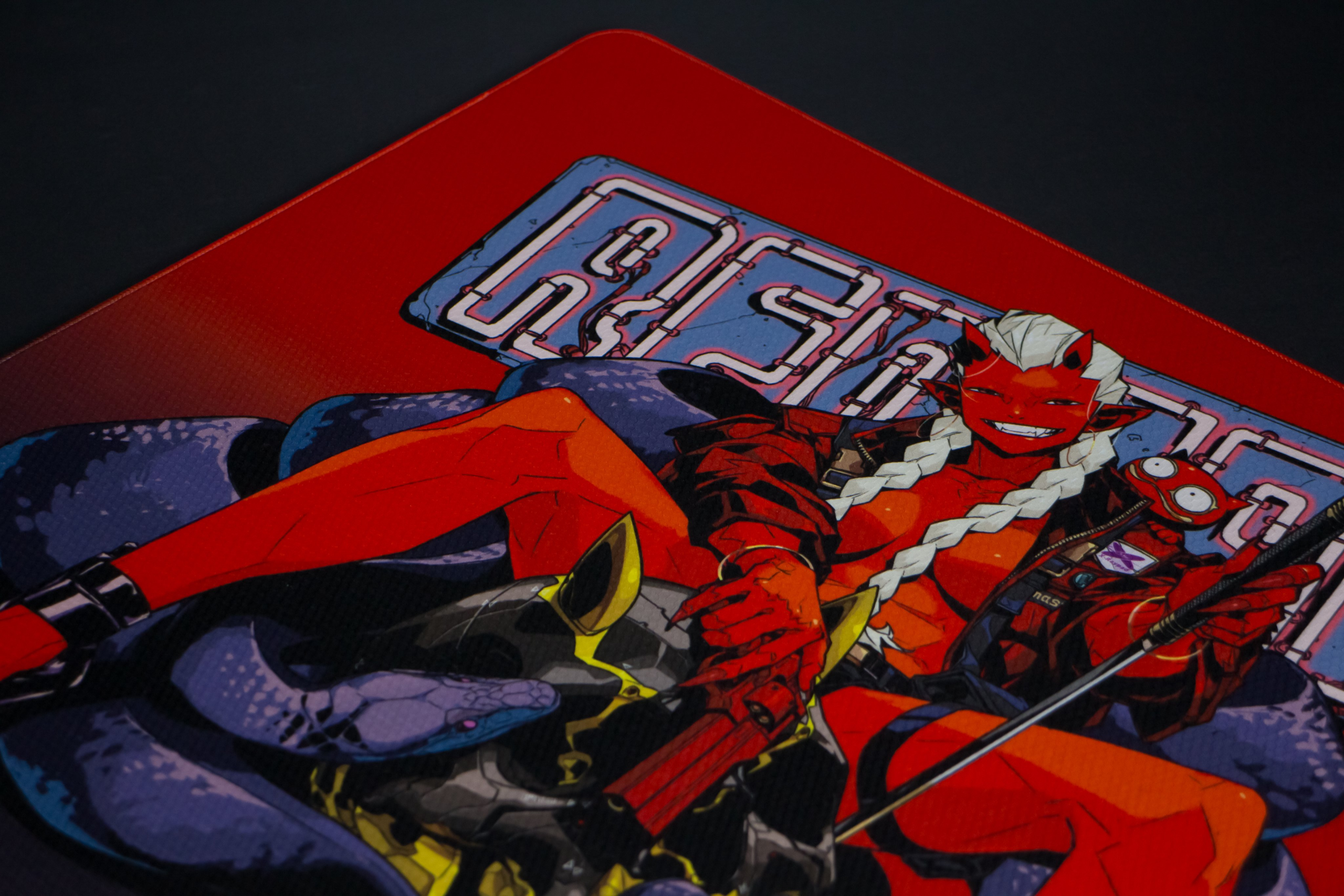 X-Raypad x TERU Unique Heavy Bee Esports Mousepad – REDTAIL – X-Raypad