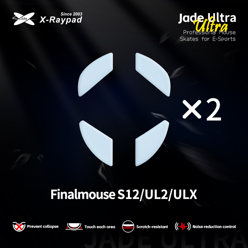 Jade ULTRA skates for Finalmouse S12-UL2-UlX