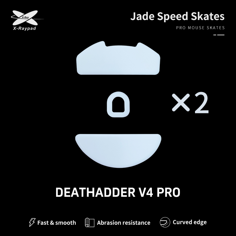 X-Raypad Jade Speed Mouse Skates For Razer DeathAdder V4 Pro