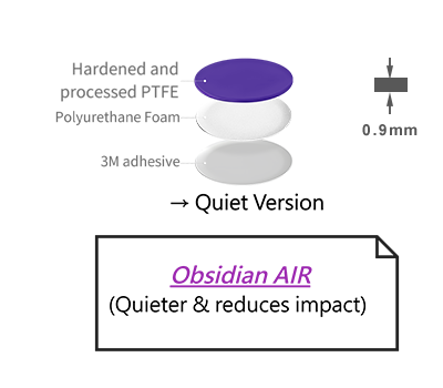 Obsidian AIR skates
