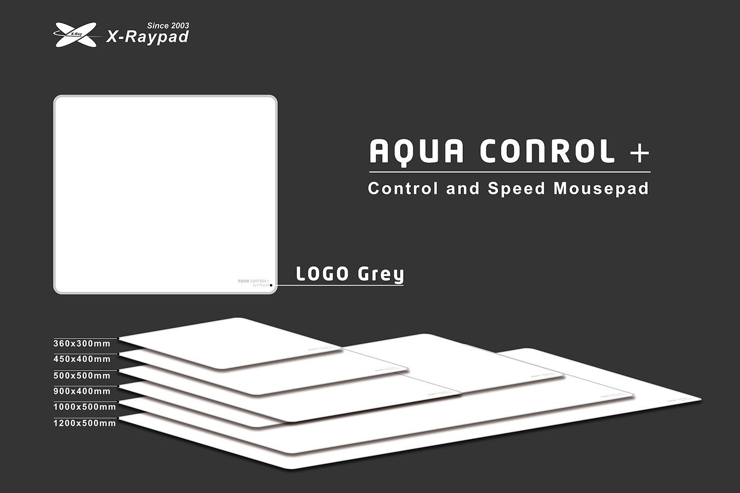X-Raypad Aqua Control+ Gaming Mouse Pads – X-Raypad