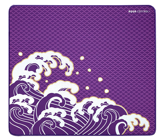 X-RAYPAD AC+ WAVE Purple gaming mousepad — the exact model on stage at VALORANT Champions Shanghai 2026